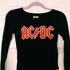 AC/DC Black Top *WORN ONCE*